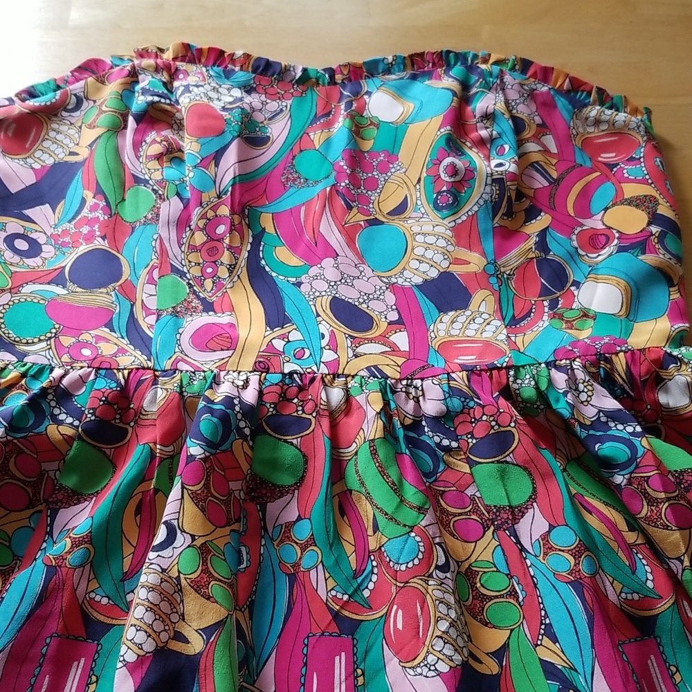 Lilly Pulitzer Silk Bling My Chimes Angie Dress Size 6 - Picture 5 of 15